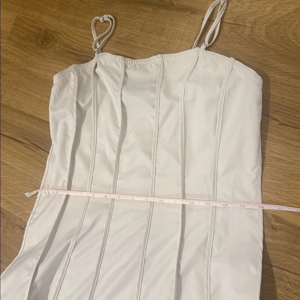 Commense Cream Maxi Dress with Spaghetti Straps - Picture 8 of 8